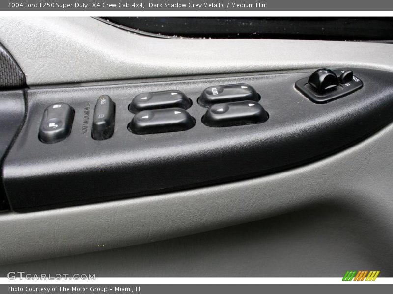 Dark Shadow Grey Metallic / Medium Flint 2004 Ford F250 Super Duty FX4 Crew Cab 4x4