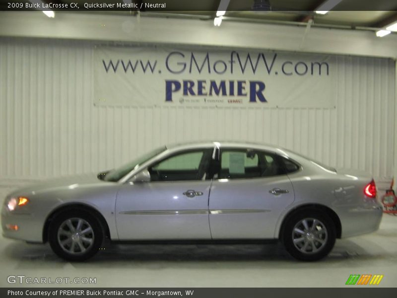 Quicksilver Metallic / Neutral 2009 Buick LaCrosse CX