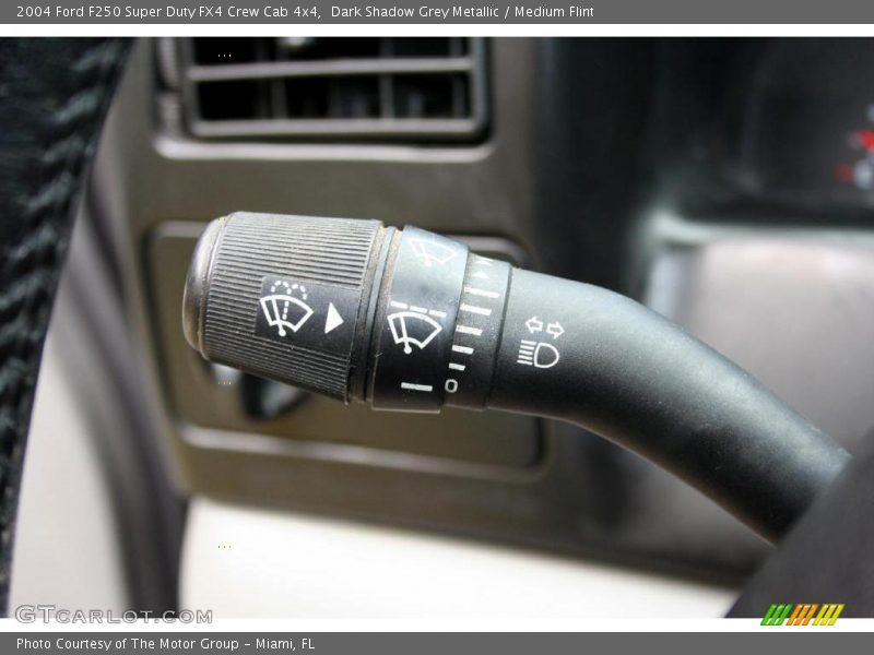 Dark Shadow Grey Metallic / Medium Flint 2004 Ford F250 Super Duty FX4 Crew Cab 4x4