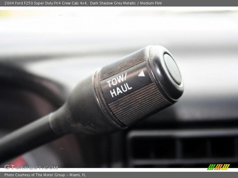 Dark Shadow Grey Metallic / Medium Flint 2004 Ford F250 Super Duty FX4 Crew Cab 4x4