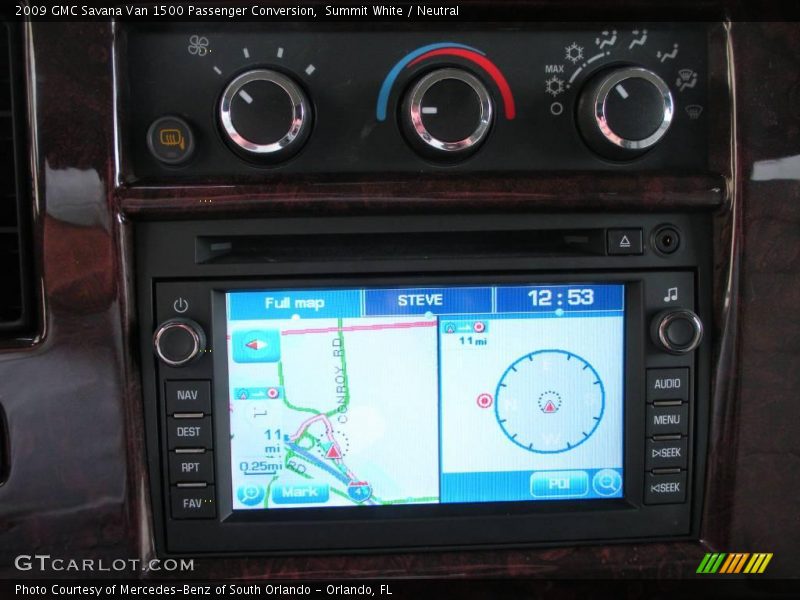 Summit White / Neutral 2009 GMC Savana Van 1500 Passenger Conversion