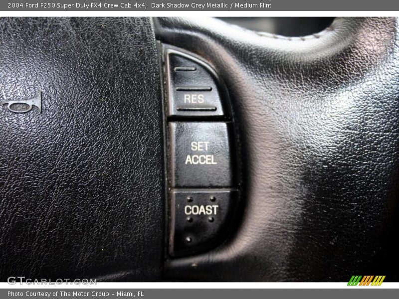 Dark Shadow Grey Metallic / Medium Flint 2004 Ford F250 Super Duty FX4 Crew Cab 4x4
