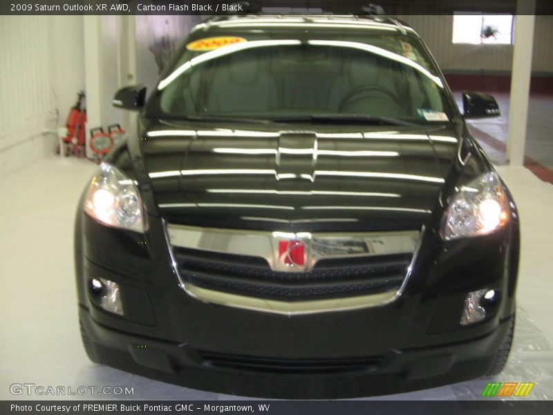 Carbon Flash Black / Black 2009 Saturn Outlook XR AWD