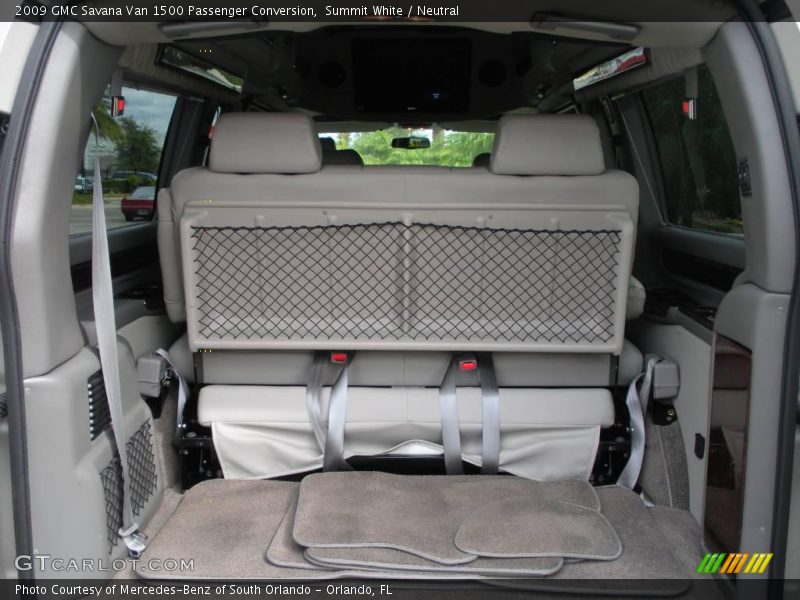 Summit White / Neutral 2009 GMC Savana Van 1500 Passenger Conversion