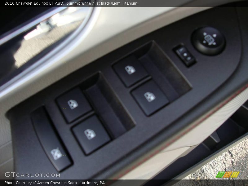 Summit White / Jet Black/Light Titanium 2010 Chevrolet Equinox LT AWD