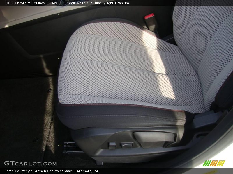 Summit White / Jet Black/Light Titanium 2010 Chevrolet Equinox LT AWD