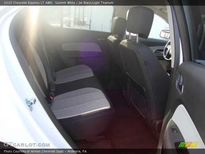 Summit White / Jet Black/Light Titanium 2010 Chevrolet Equinox LT AWD