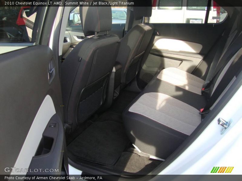Summit White / Jet Black/Light Titanium 2010 Chevrolet Equinox LT AWD