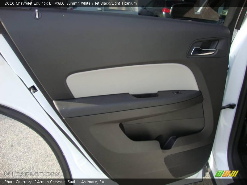 Summit White / Jet Black/Light Titanium 2010 Chevrolet Equinox LT AWD