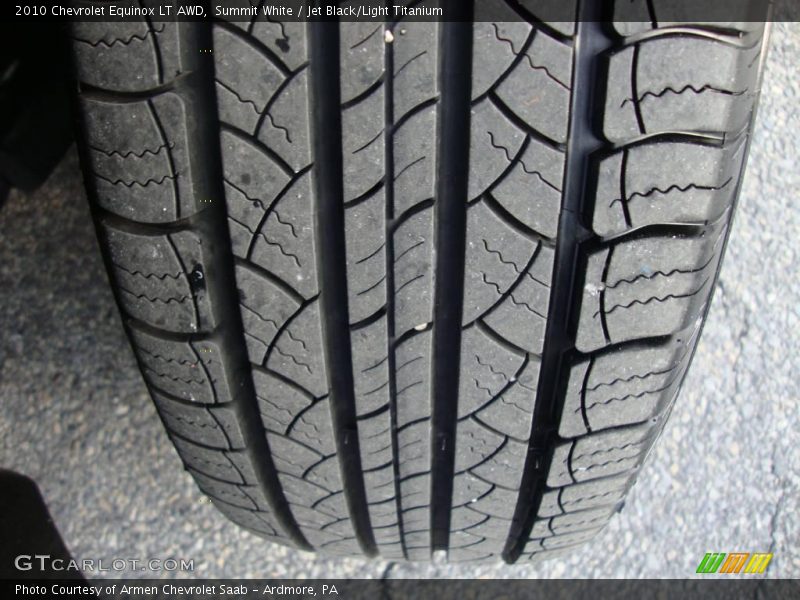 Summit White / Jet Black/Light Titanium 2010 Chevrolet Equinox LT AWD