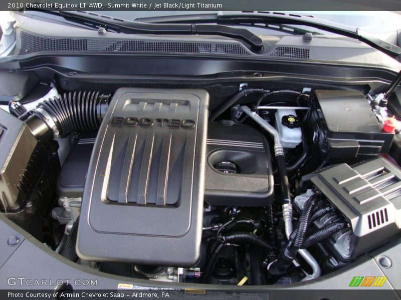 Summit White / Jet Black/Light Titanium 2010 Chevrolet Equinox LT AWD