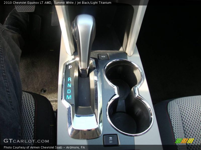 Summit White / Jet Black/Light Titanium 2010 Chevrolet Equinox LT AWD