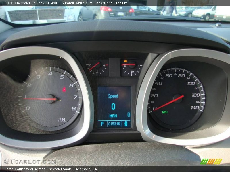 Summit White / Jet Black/Light Titanium 2010 Chevrolet Equinox LT AWD