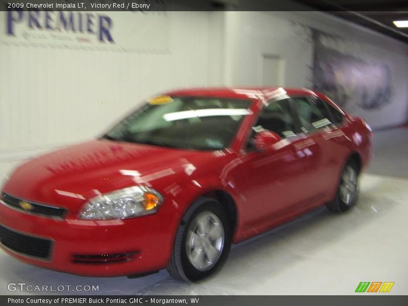 Victory Red / Ebony 2009 Chevrolet Impala LT