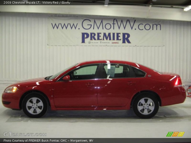 Victory Red / Ebony 2009 Chevrolet Impala LT
