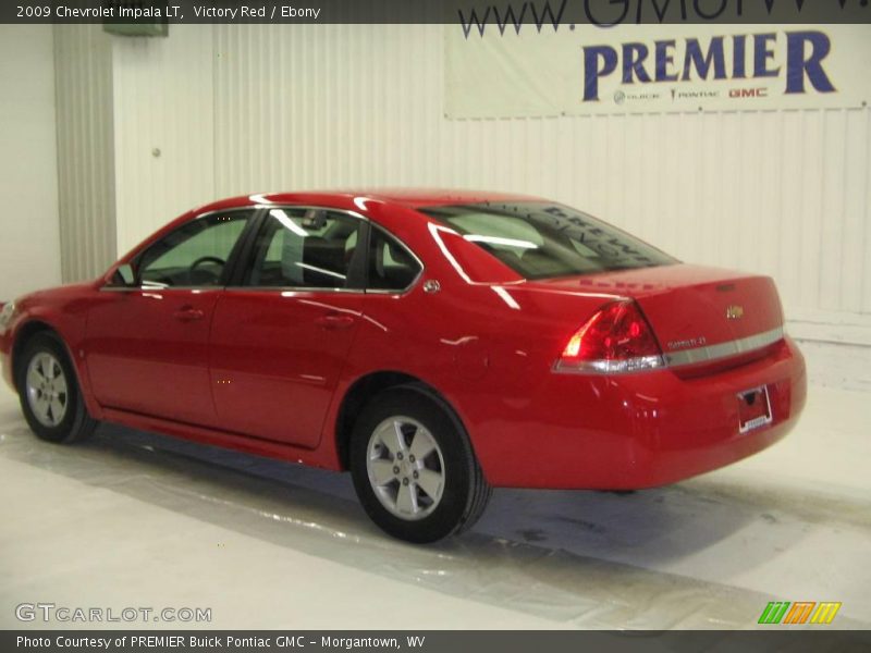 Victory Red / Ebony 2009 Chevrolet Impala LT
