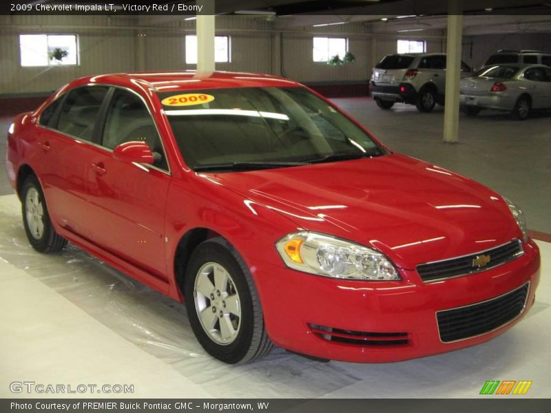 Victory Red / Ebony 2009 Chevrolet Impala LT