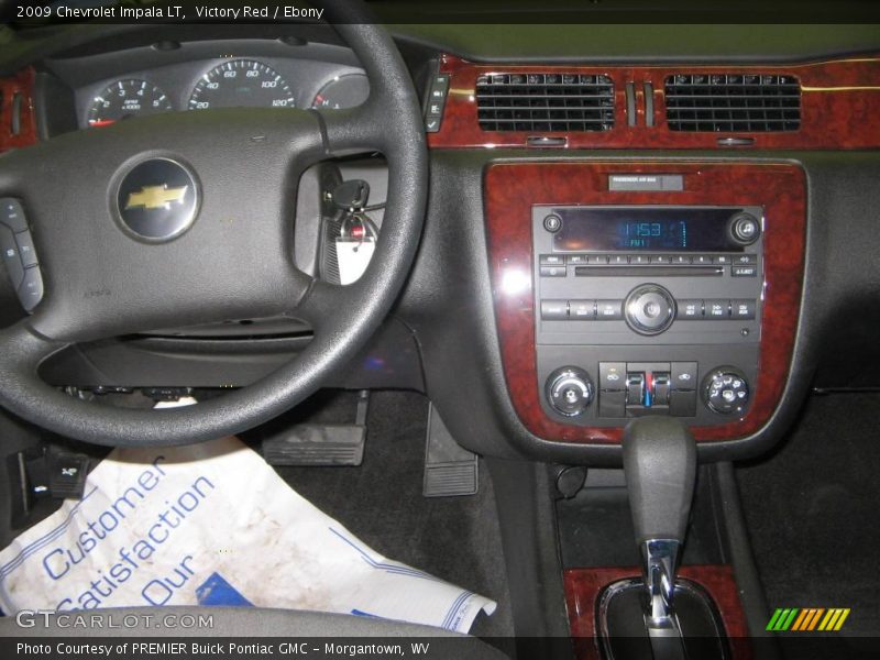 Victory Red / Ebony 2009 Chevrolet Impala LT