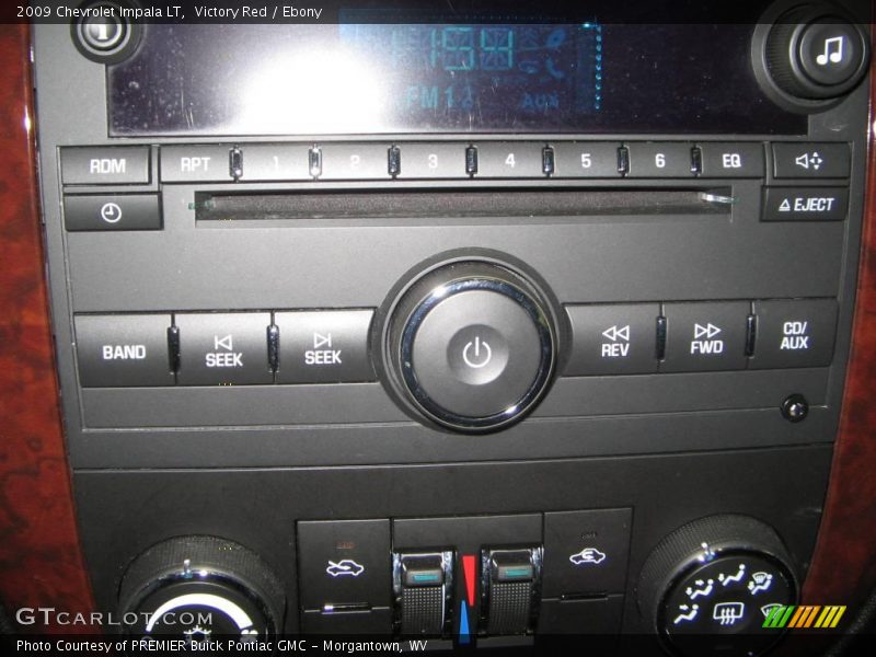 Victory Red / Ebony 2009 Chevrolet Impala LT