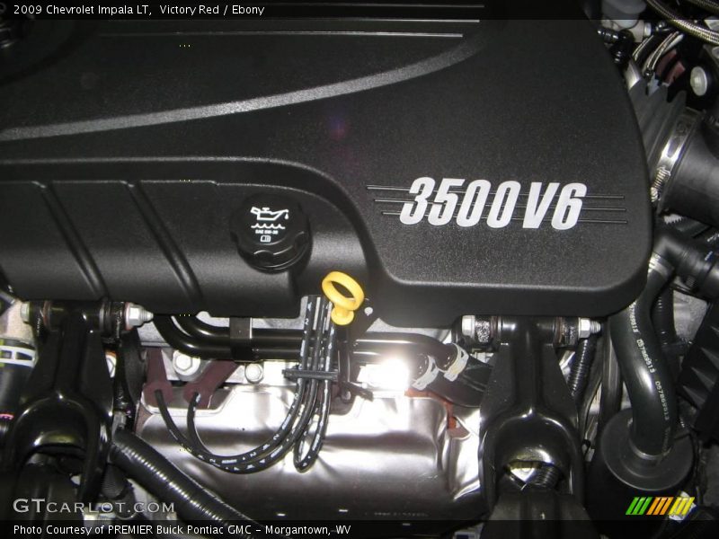 Victory Red / Ebony 2009 Chevrolet Impala LT