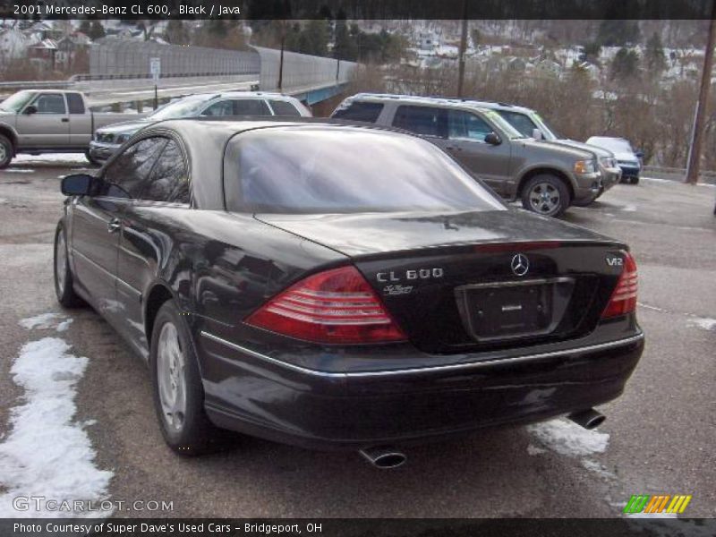 Black / Java 2001 Mercedes-Benz CL 600