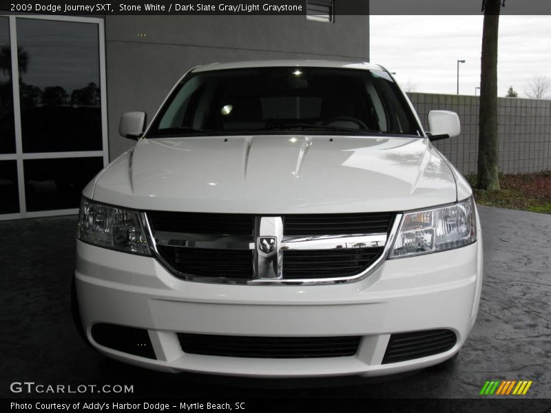 Stone White / Dark Slate Gray/Light Graystone 2009 Dodge Journey SXT