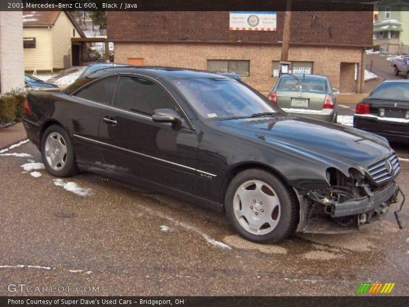 Black / Java 2001 Mercedes-Benz CL 600