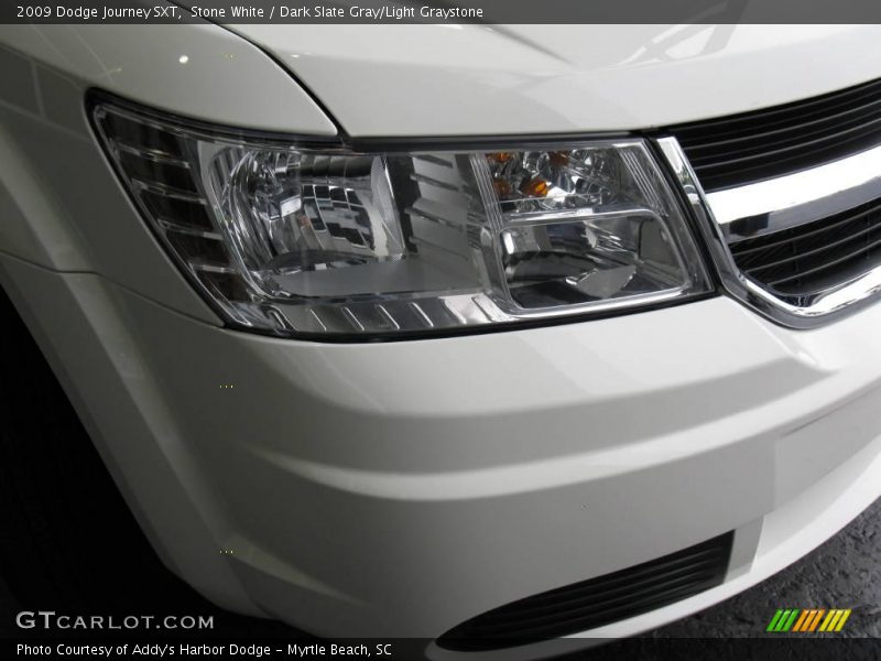 Stone White / Dark Slate Gray/Light Graystone 2009 Dodge Journey SXT