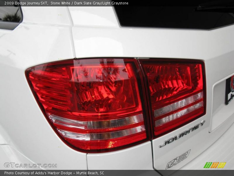 Stone White / Dark Slate Gray/Light Graystone 2009 Dodge Journey SXT