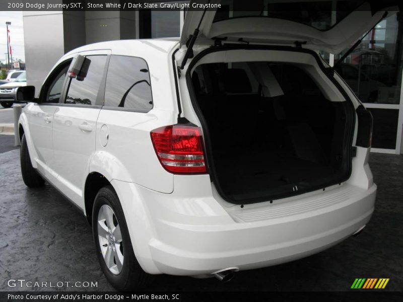Stone White / Dark Slate Gray/Light Graystone 2009 Dodge Journey SXT