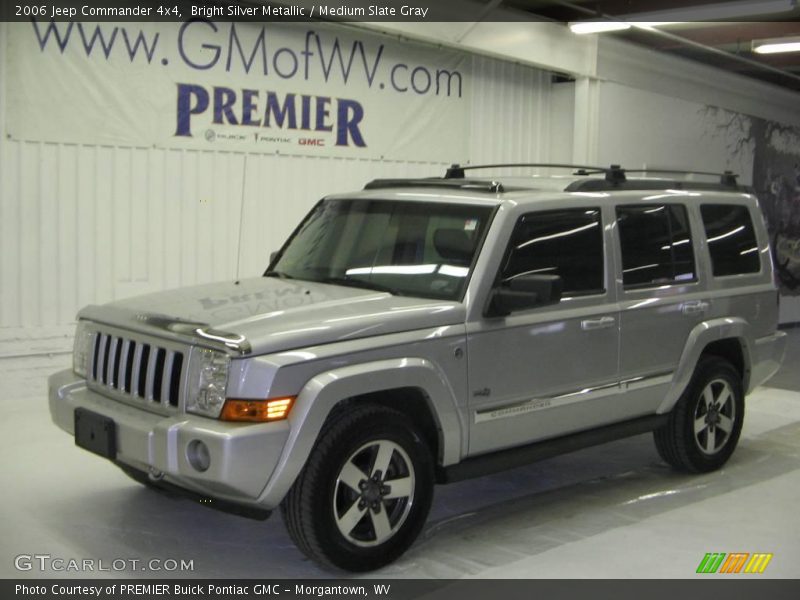 Bright Silver Metallic / Medium Slate Gray 2006 Jeep Commander 4x4