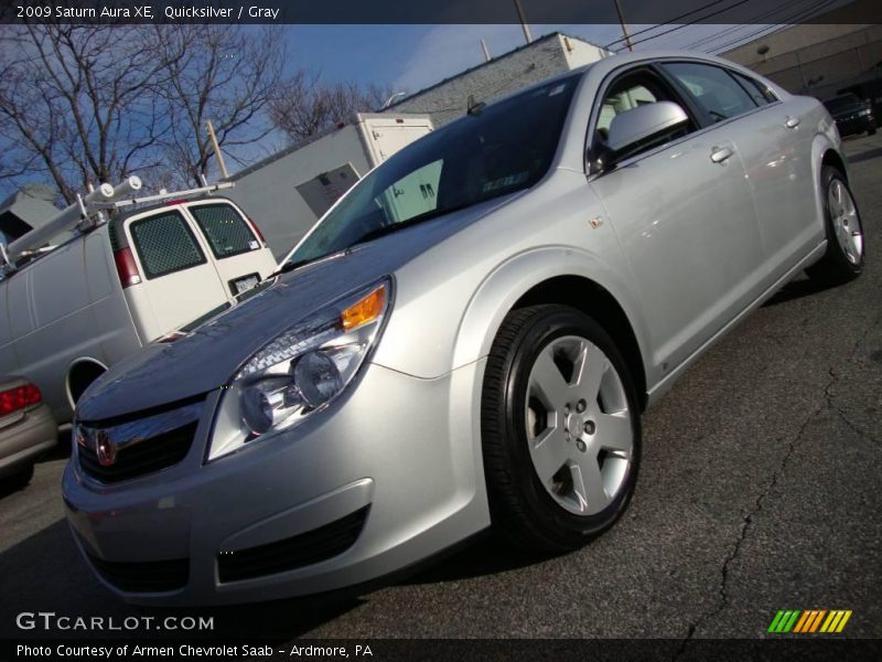 Quicksilver / Gray 2009 Saturn Aura XE