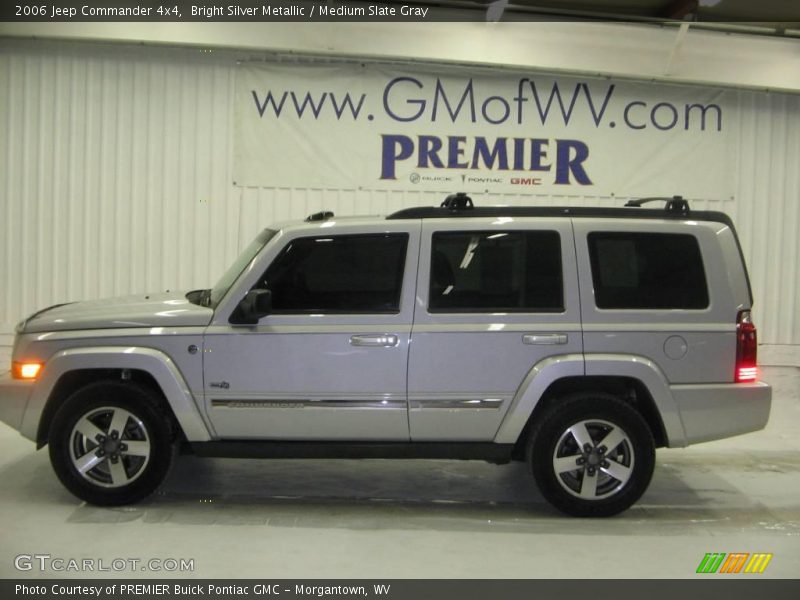 Bright Silver Metallic / Medium Slate Gray 2006 Jeep Commander 4x4