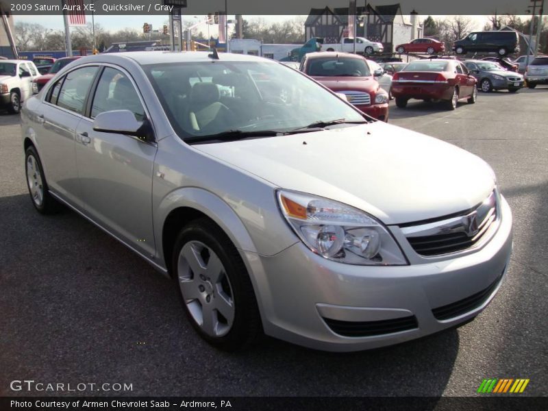 Quicksilver / Gray 2009 Saturn Aura XE