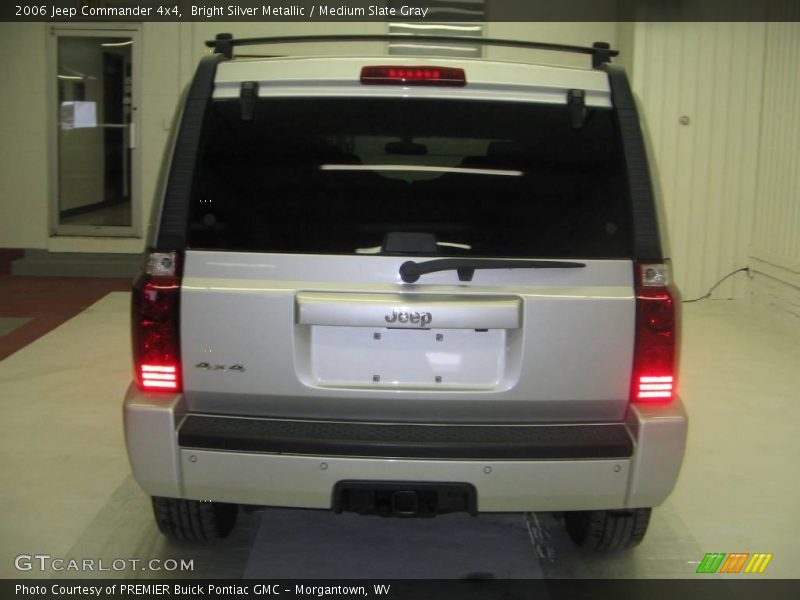 Bright Silver Metallic / Medium Slate Gray 2006 Jeep Commander 4x4