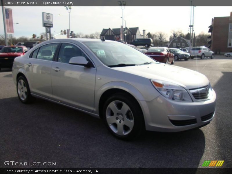 Quicksilver / Gray 2009 Saturn Aura XE