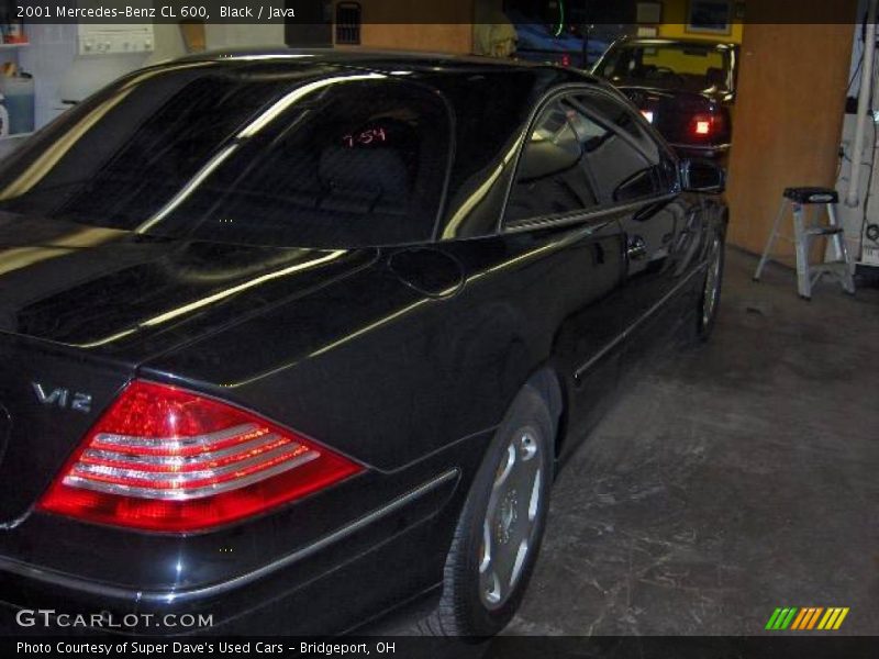 Black / Java 2001 Mercedes-Benz CL 600