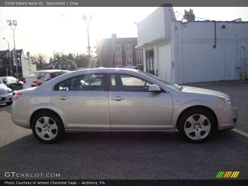 Quicksilver / Gray 2009 Saturn Aura XE