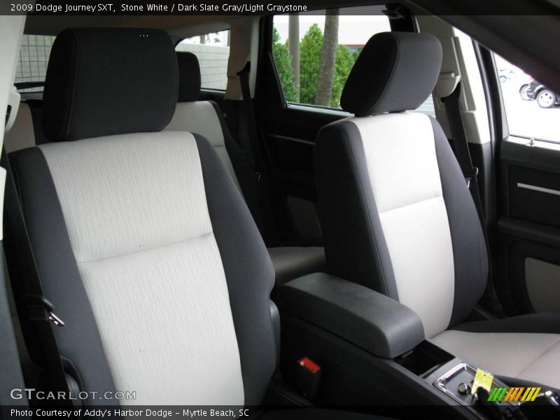 Stone White / Dark Slate Gray/Light Graystone 2009 Dodge Journey SXT