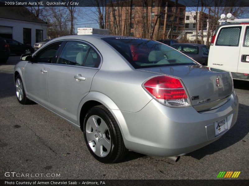 Quicksilver / Gray 2009 Saturn Aura XE