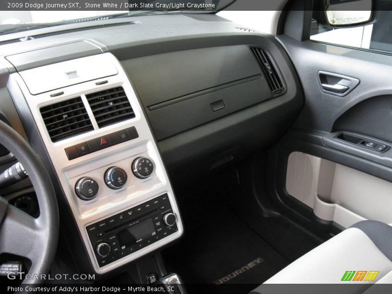 Stone White / Dark Slate Gray/Light Graystone 2009 Dodge Journey SXT