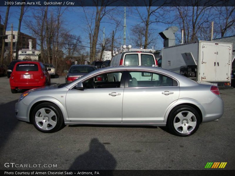 Quicksilver / Gray 2009 Saturn Aura XE