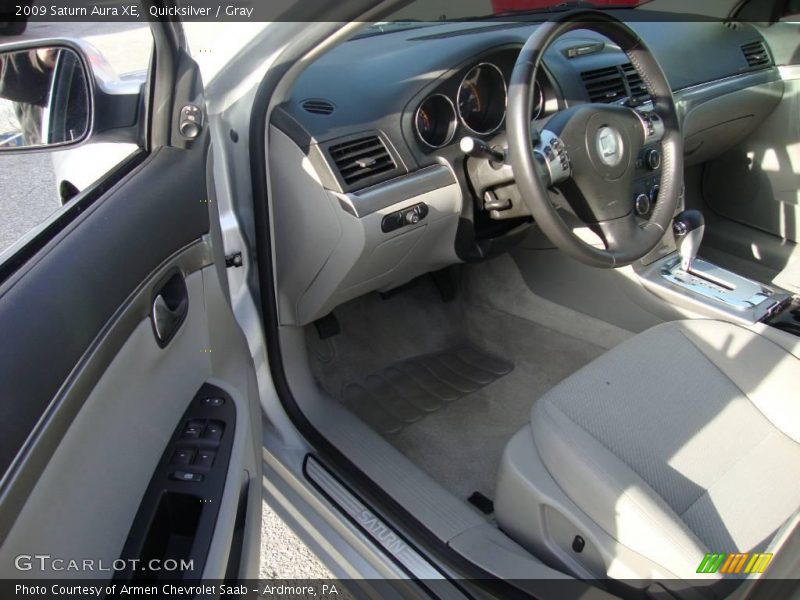 Quicksilver / Gray 2009 Saturn Aura XE