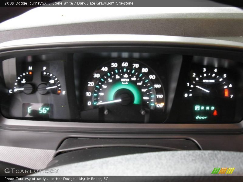 Stone White / Dark Slate Gray/Light Graystone 2009 Dodge Journey SXT