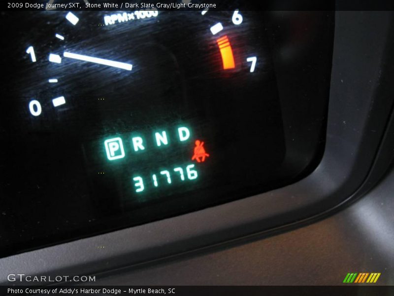 Stone White / Dark Slate Gray/Light Graystone 2009 Dodge Journey SXT
