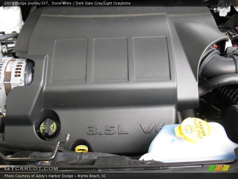 Stone White / Dark Slate Gray/Light Graystone 2009 Dodge Journey SXT
