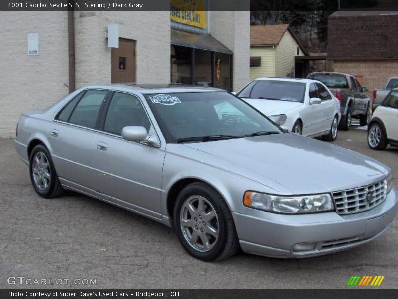 Sterling / Dark Gray 2001 Cadillac Seville STS