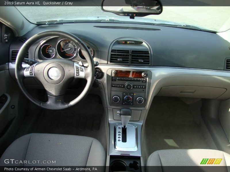 Quicksilver / Gray 2009 Saturn Aura XE