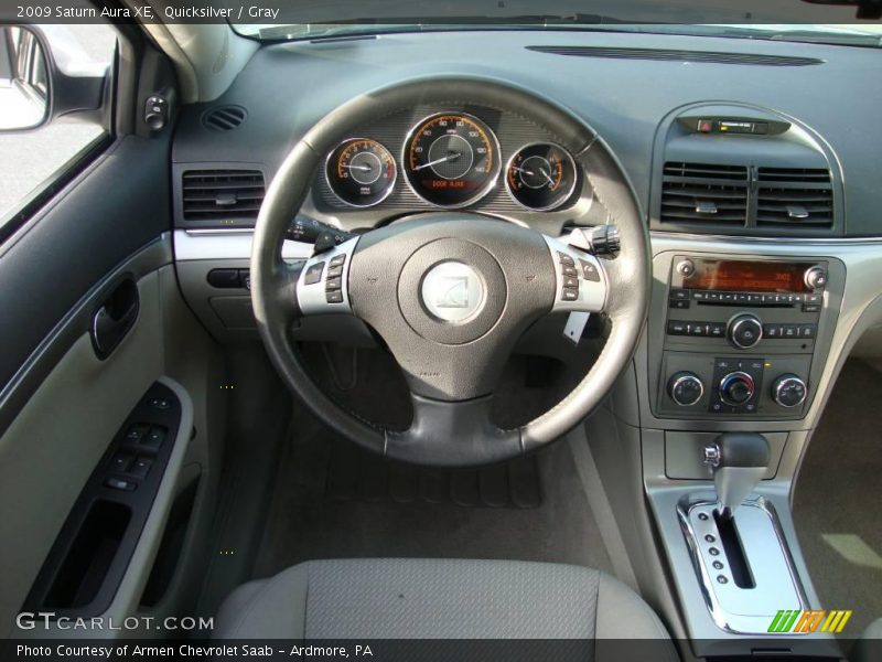 Quicksilver / Gray 2009 Saturn Aura XE