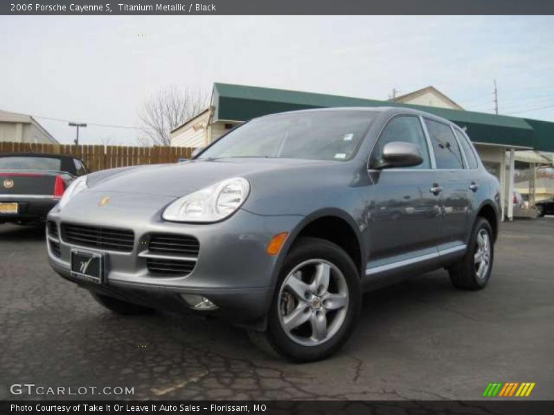 Titanium Metallic / Black 2006 Porsche Cayenne S